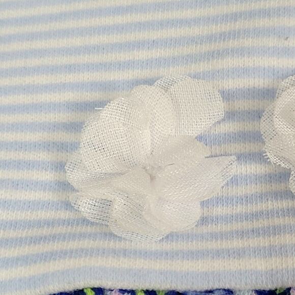 Laura Ashley Baby Infant Dress Onesie Blue Size 0-3 Months - Picture 2 of 6